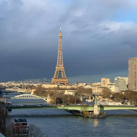 Vue Tour Eiffel 16 Eme パリ