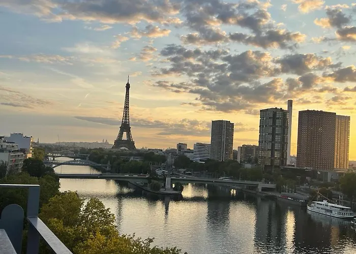 Vue Tour Eiffel 16 Eme Appartement *