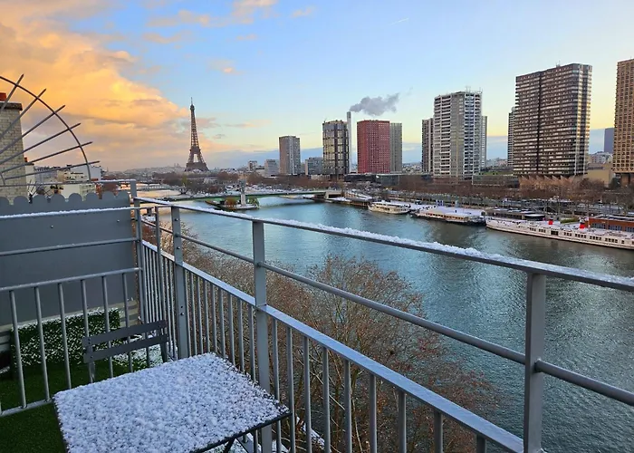 Vue Tour Eiffel 16 Eme * Parijs
